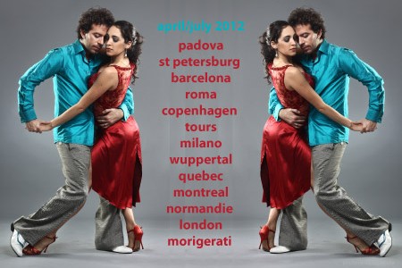 Tour/Gira APRIL-JULY 2012