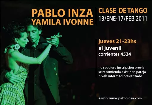clase de tango - pablo inza + yamila ivonne